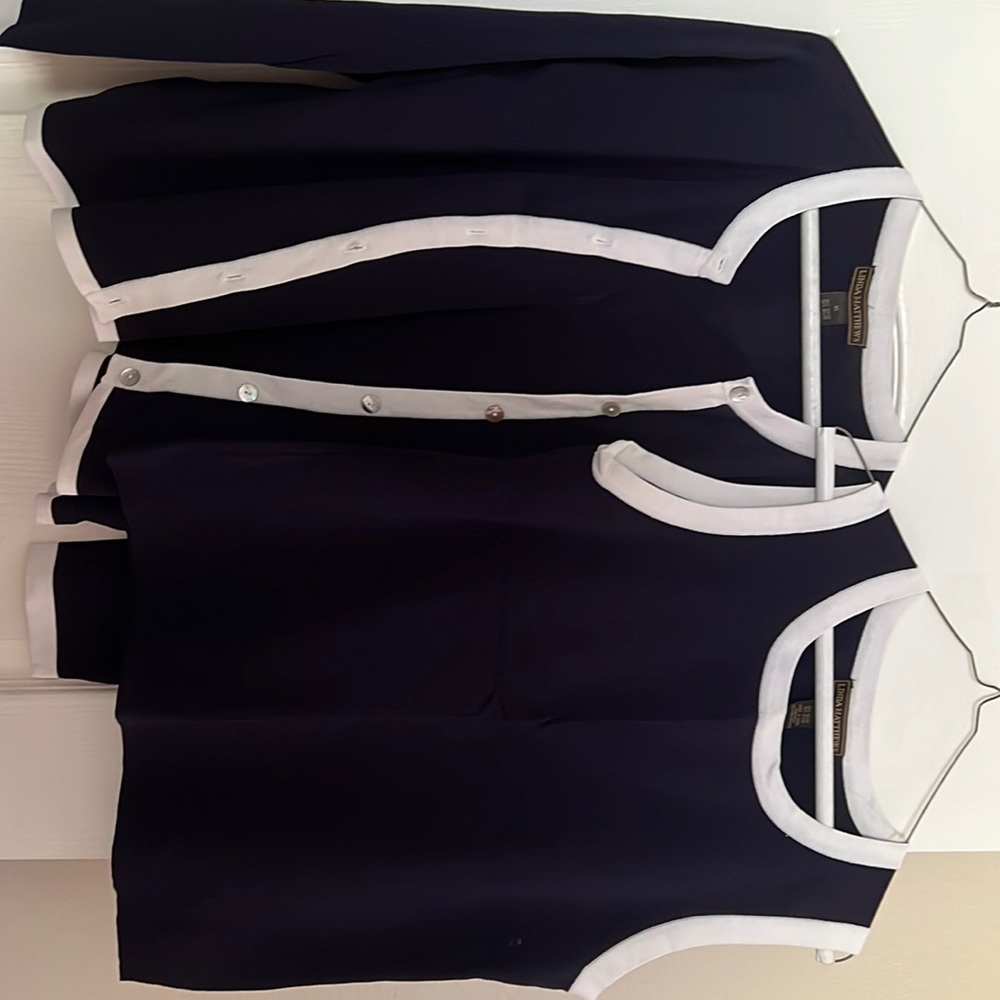 Sweater set. Worn occasionally.